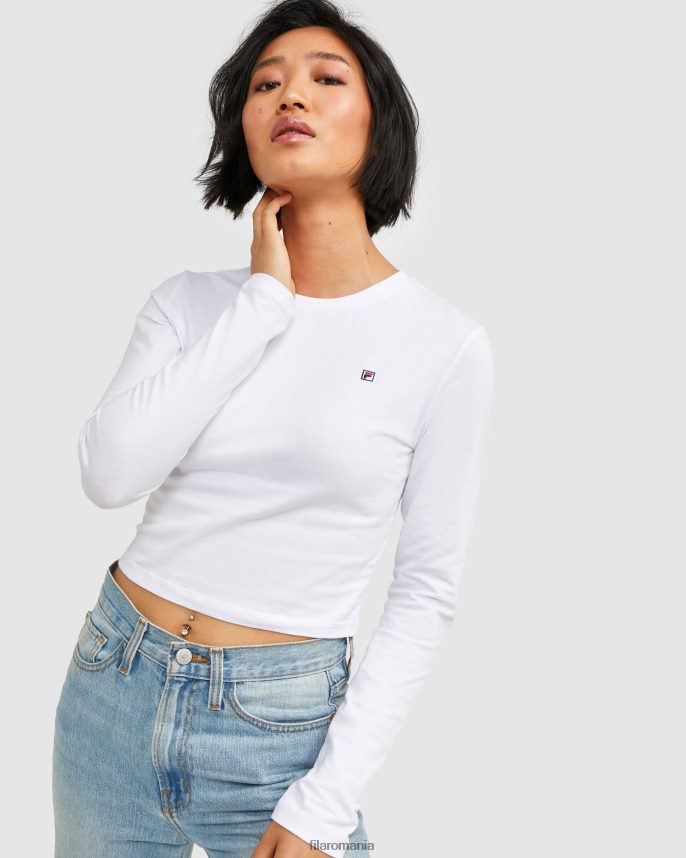 ecuson dama l/s tee alb fila LTP2R62885 alb FILA