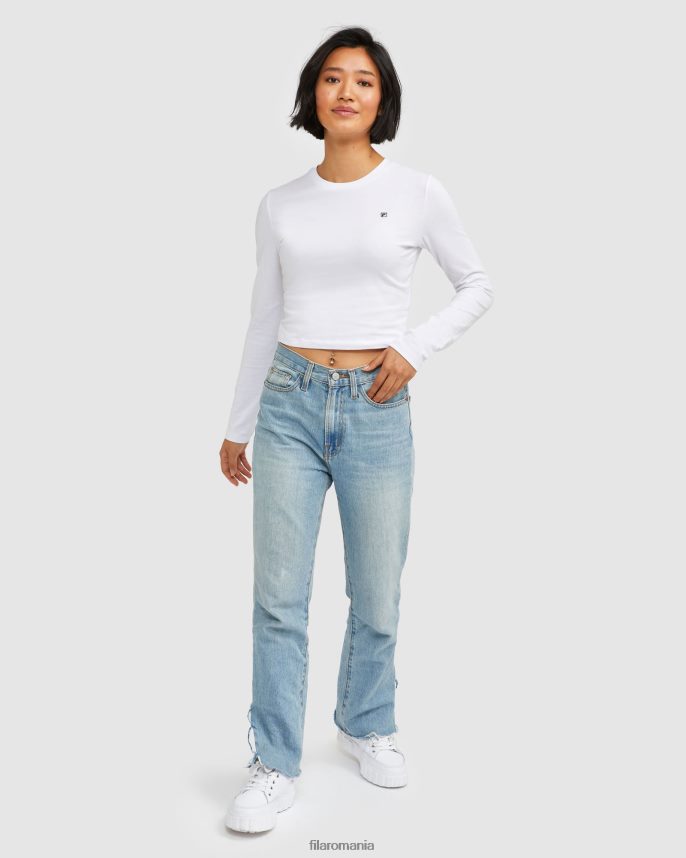 ecuson dama l/s tee alb fila LTP2R62885 alb FILA