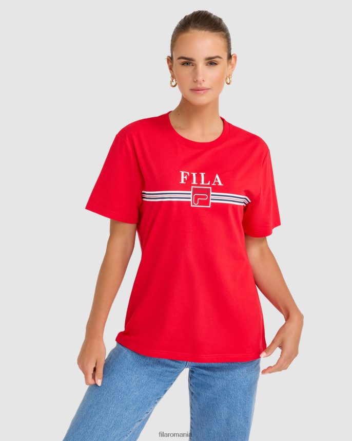 fila cathy tee red LTP2R62785 roșu FILA