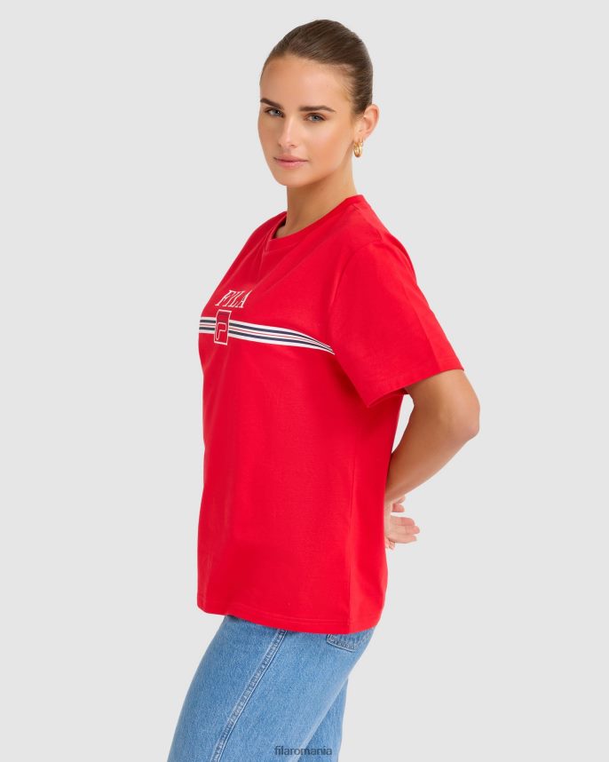 fila cathy tee red LTP2R62785 roșu FILA