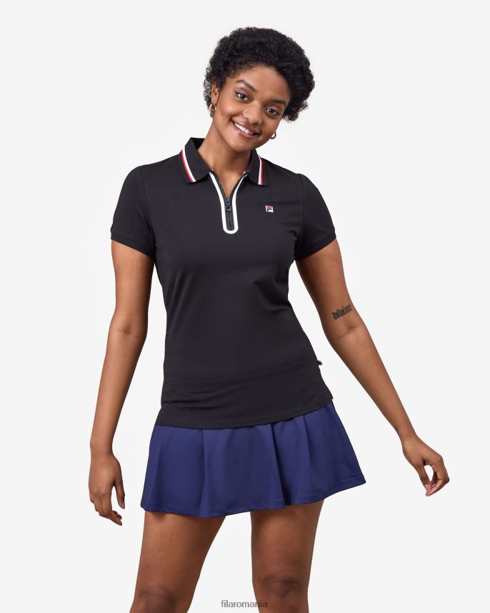 fila monica polo negru LTP2R62923 negru FILA