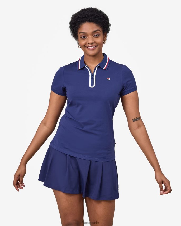 monica polo new navy fila LTP2R62921 marina noua FILA