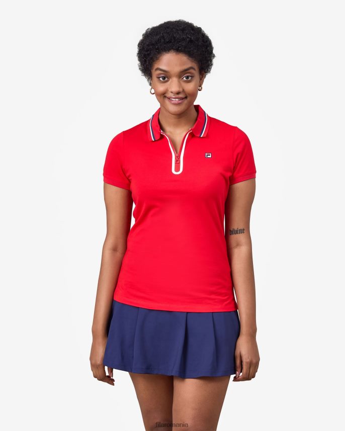 monica polo red fila LTP2R62927 roșu FILA