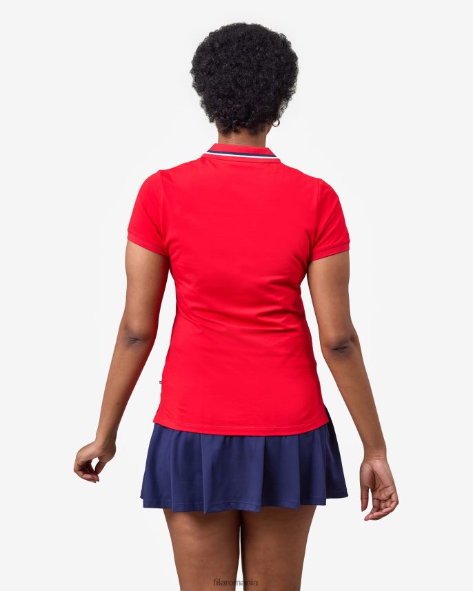 monica polo red fila LTP2R62927 roșu FILA