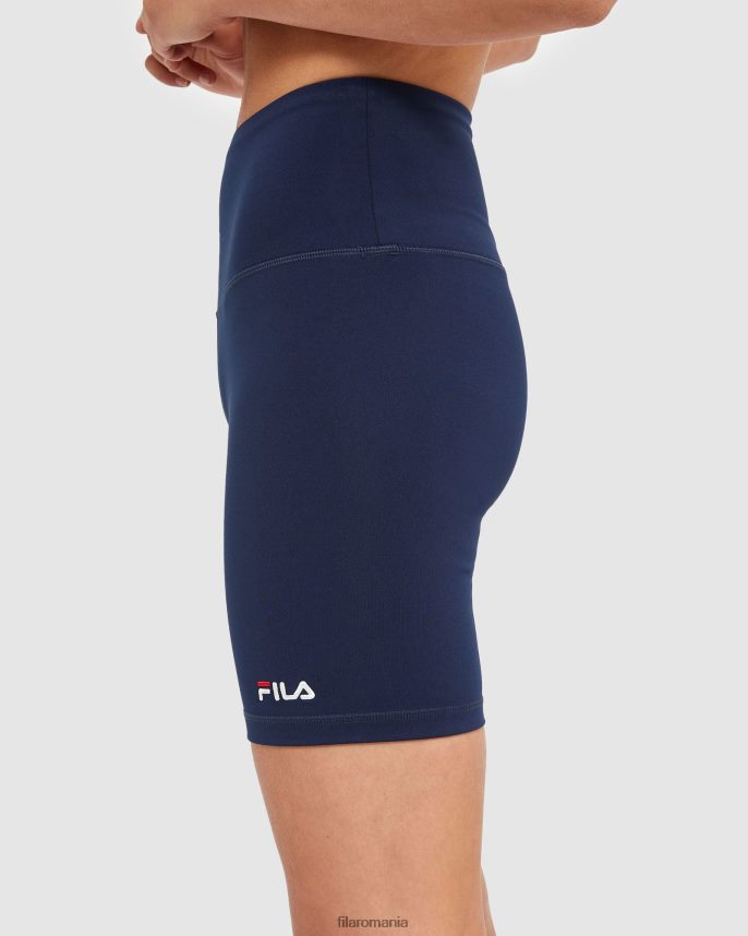 pantaloni scurți clasici pentru femei fila new navy LTP2R62906 marina noua FILA