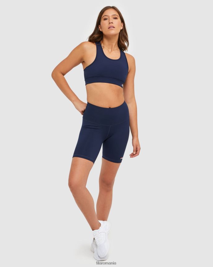 pantaloni scurți clasici pentru femei fila new navy LTP2R62906 marina noua FILA