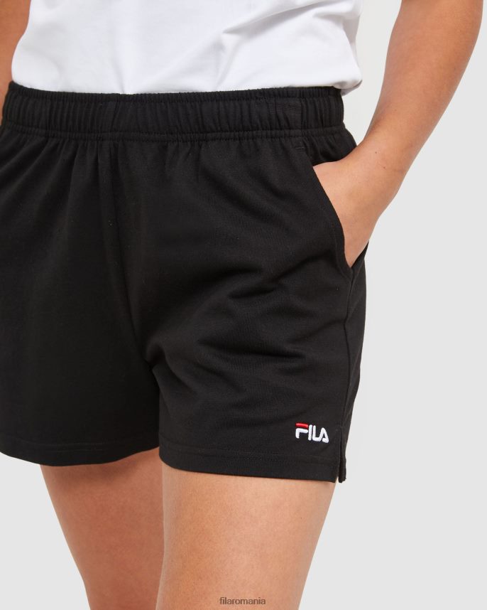 pantaloni scurți negri fila classic dama din tricot LTP2R62871 negru FILA
