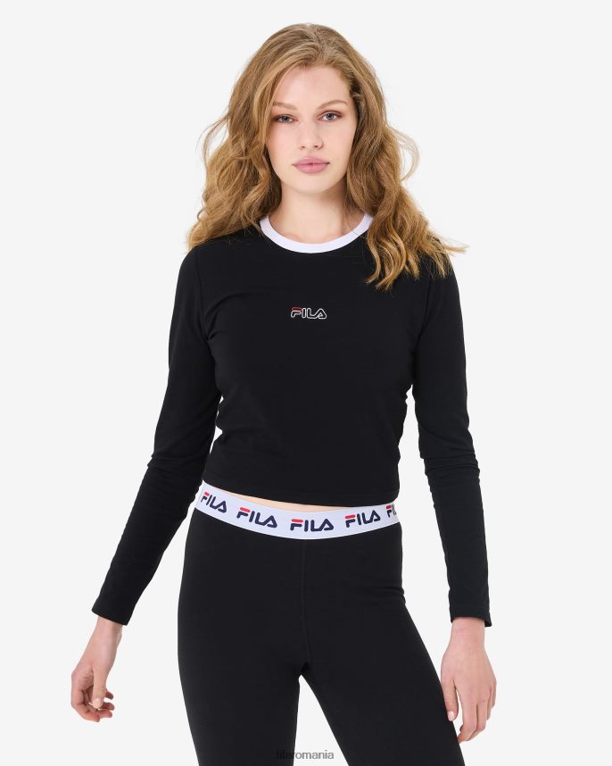 sage ls tee fila black LTP2R62936 negru FILA