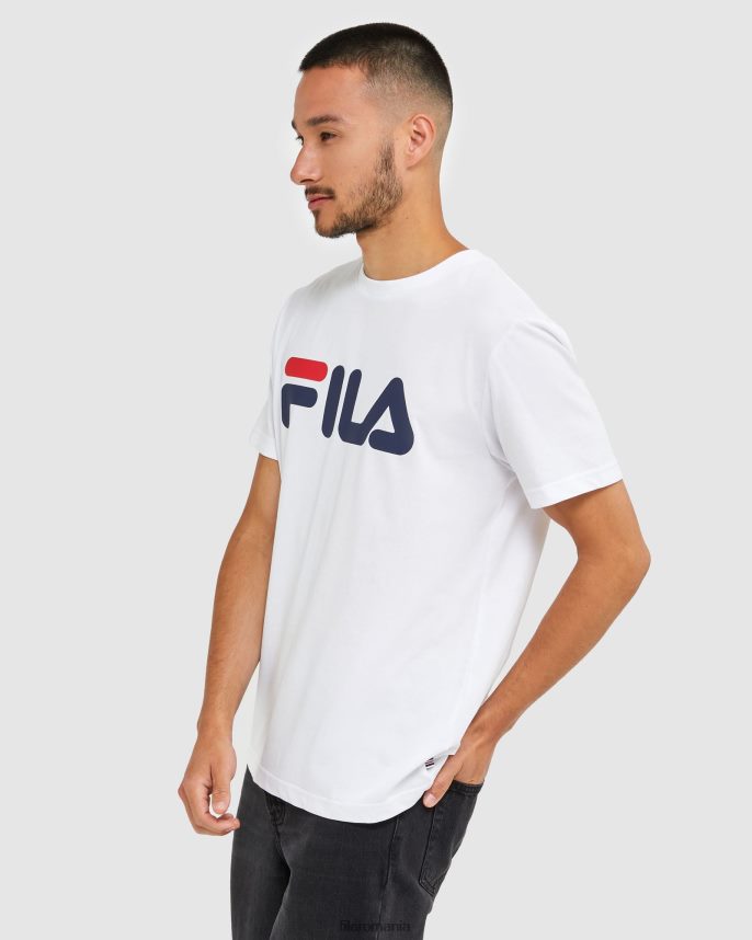tricou alb clasic unisex fila LTP2R62436 alb FILA