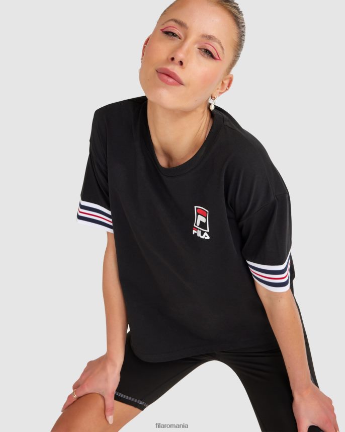 tricou chiara dama negru fila LTP2R62861 negru FILA