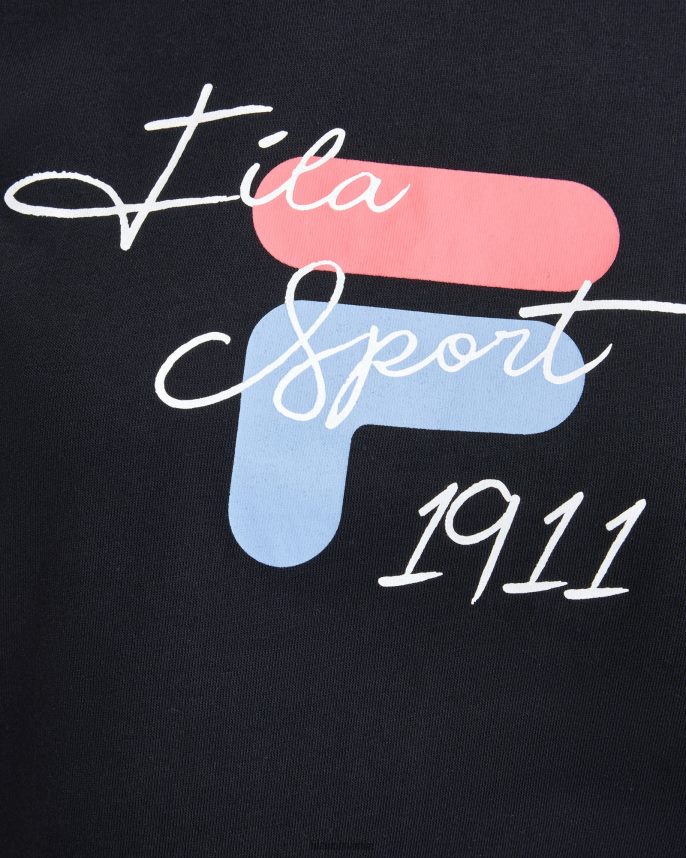 tricou cinzia dama fila negru LTP2R62839 negru FILA