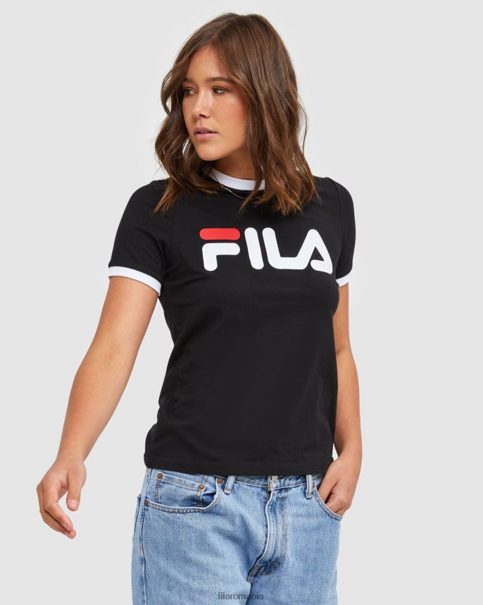 tricou clasic pentru femei fila negru LTP2R62903 negru FILA