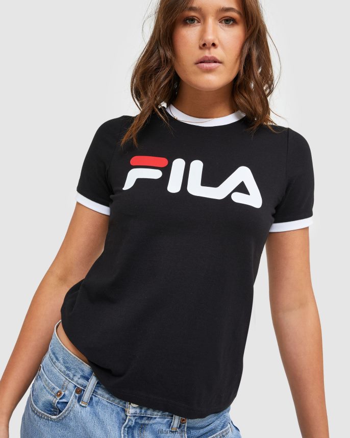 tricou clasic pentru femei fila negru LTP2R62903 negru FILA