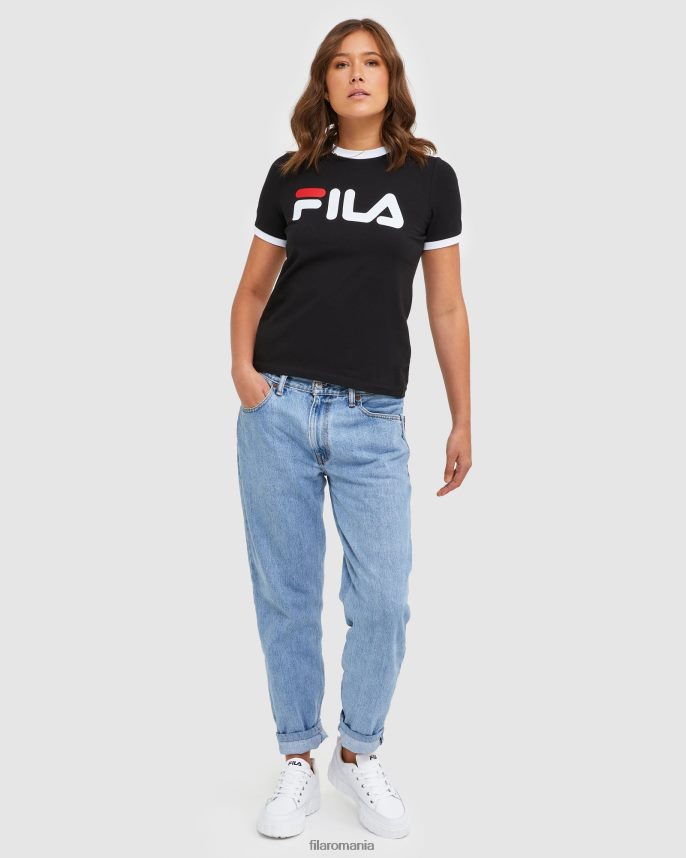 tricou clasic pentru femei fila negru LTP2R62903 negru FILA