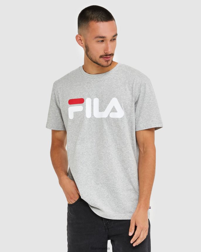 tricou clasic unisex silver marle fila LTP2R62435 argint marle FILA