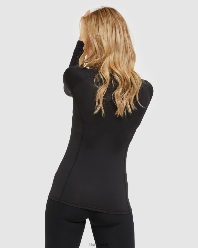 tricou l/s pentru femei fila classic negru LTP2R62905 negru FILA