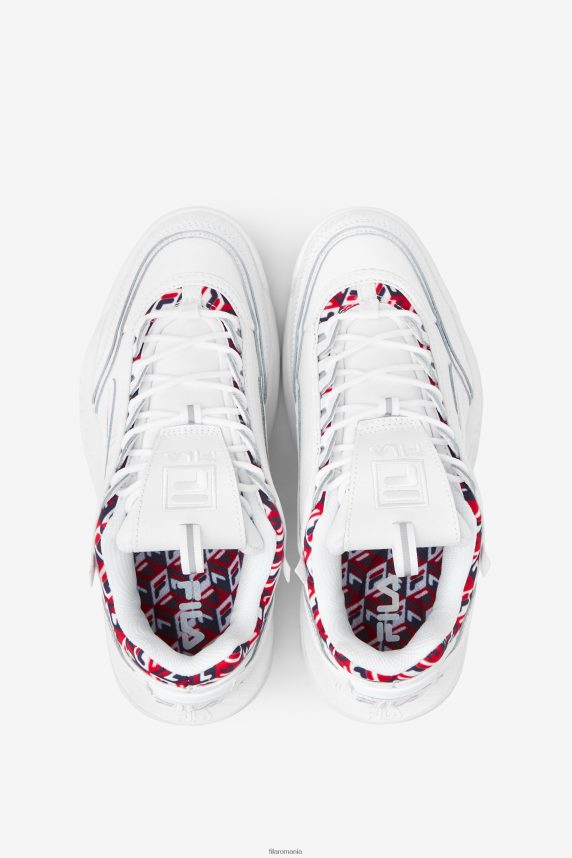 Fila alb/navy/rosu femei disruptor 2 exp cubic LTP2R61198 alb/marinier/rosu FILA