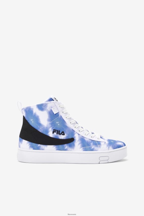 alb/cobalt strălucitor/albastru furtuna pentru femei gennaio tie dye fila LTP2R61332 alb/cobalt strălucitor/albastru furtună FILA