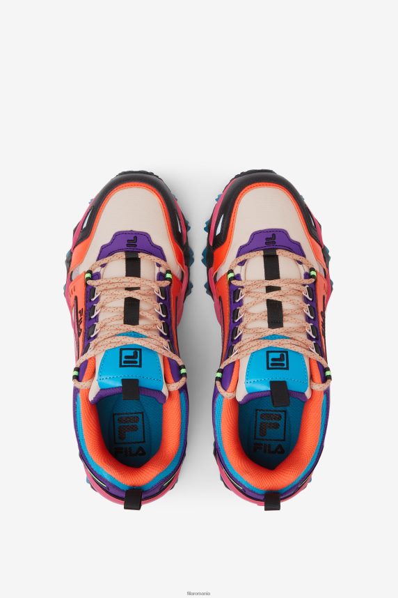 femei oakmont tr fila ecru/camellia rose/purple LTP2R61322 ecru/camellia rose/violet FILA