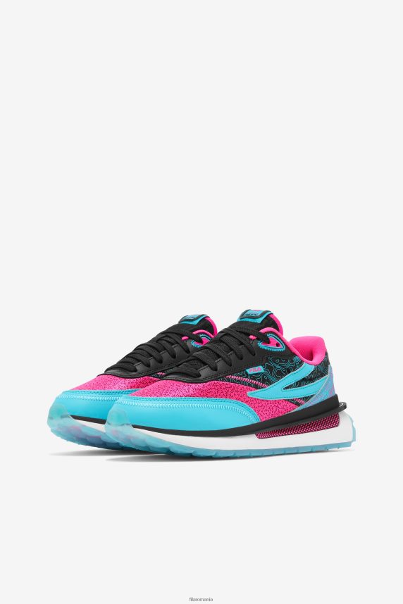 fila negru/roz glo/alb femei renno LTP2R61276 negru/roz glo/alb FILA