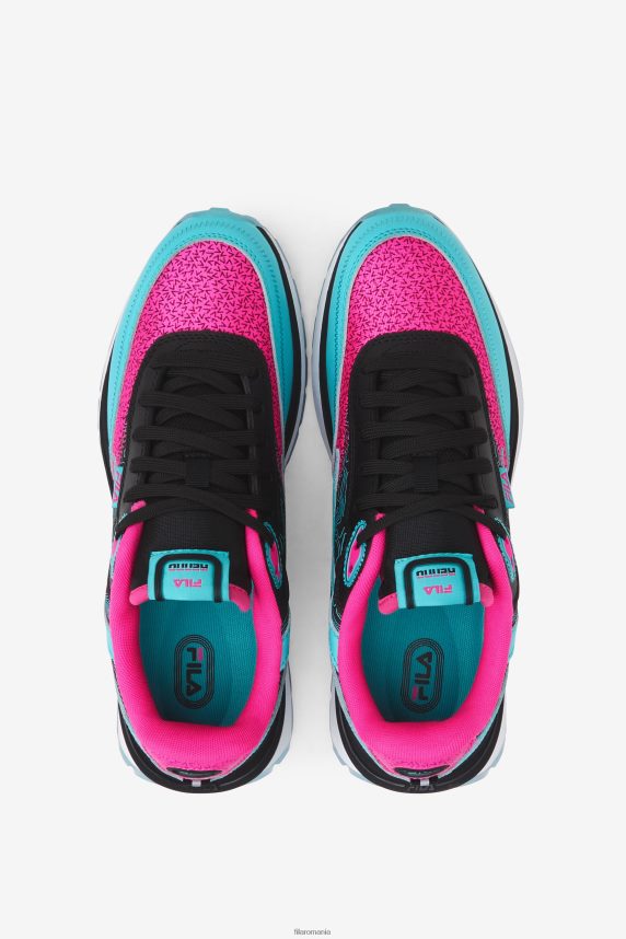 fila negru/roz glo/alb femei renno LTP2R61276 negru/roz glo/alb FILA