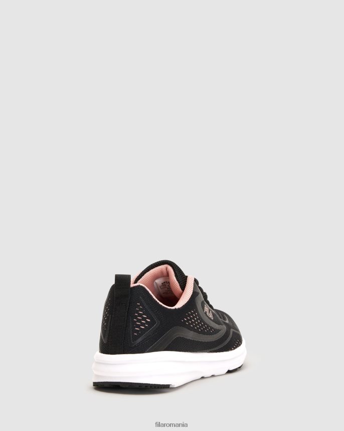 pavia fila pentru copii negru/rose LTP2R63060 Trandafir negru FILA