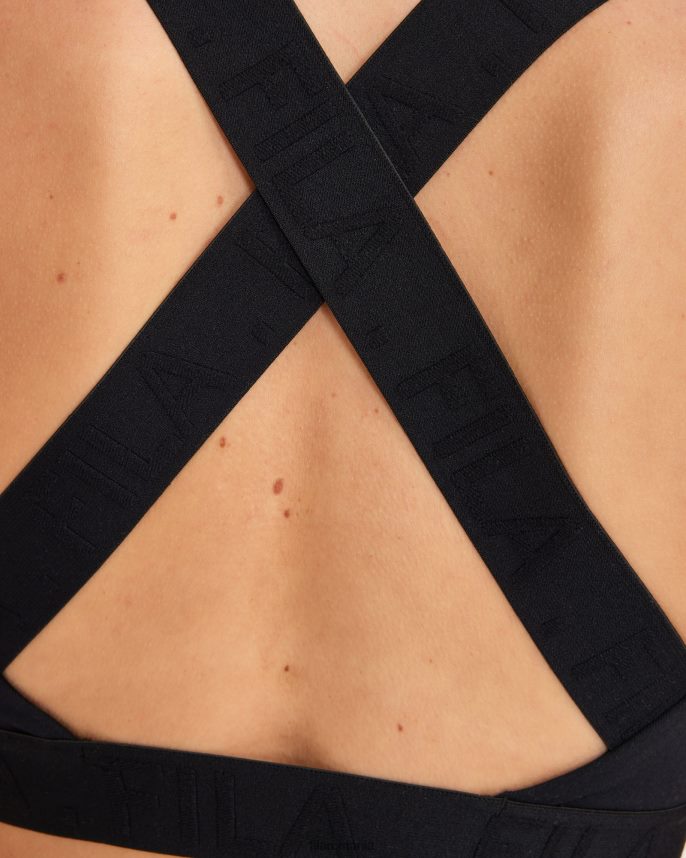 crop top spencer de dama negru fila LTP2R62819 negru FILA