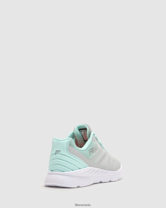 women's memory panorama 8 glaciergray/fairaqua/white fila LTP2R62795 glaciergray/fairaqua/alb FILA